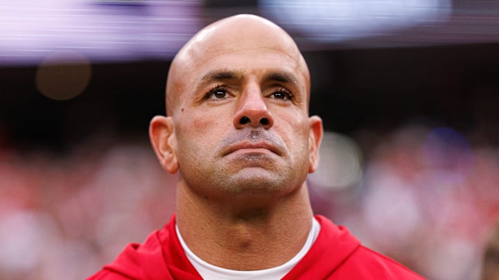 San Francisco 49ers defensive coordinator Robert Saleh
