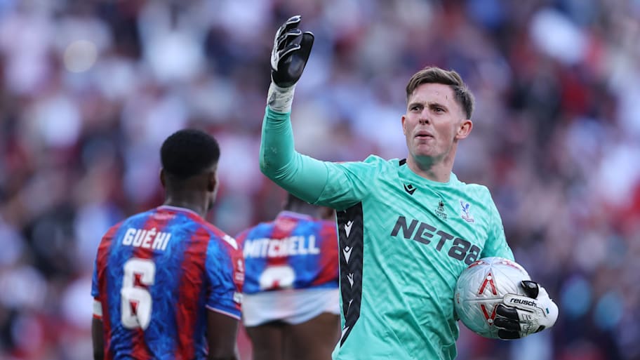Crystal Palace goalkeeper Dean Henderson