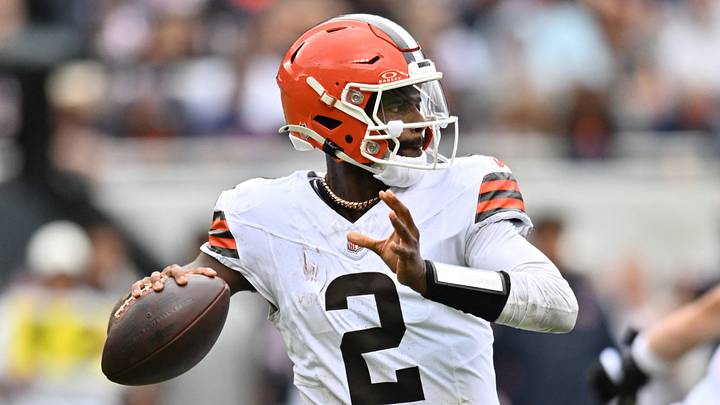 Cleveland Browns quarterback Shedeur Sanders