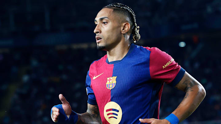 Raphinha has put together a dominant Champions League campaign for Barcelona.