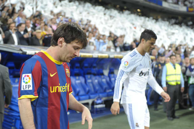Cristiano Ronaldo and Lionel Messi