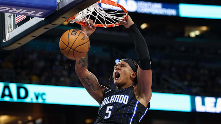 Banchero is averaging 29.0 points, 8.8 rebounds and 5.6 assists per game this season.