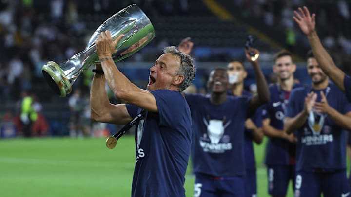 Luis Enrique Credits 'Luck' as PSG Stages Dramatic Comeback Against Tottenham in Super Cup Thriller