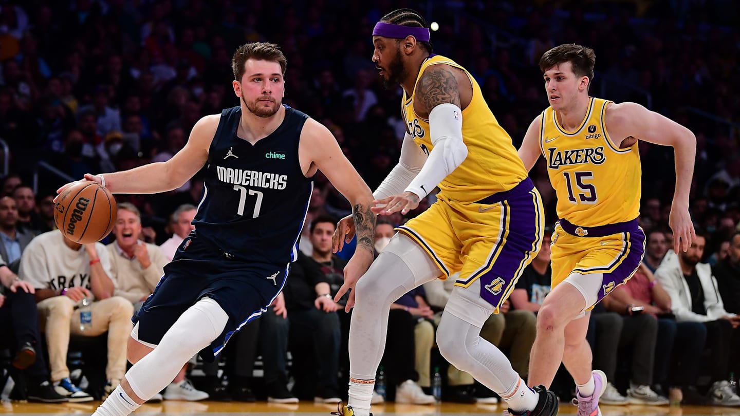 Carmelo Anthony Says Lakers’ Luka Doncic Can’t be ‘Face’ of NBA Due to Not Being American