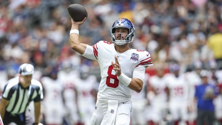 New York Giants quarterback Daniel Jones played just six games last season before suffering a torn ACL.