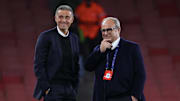 Luis Enrique et Luis Campos - PSG