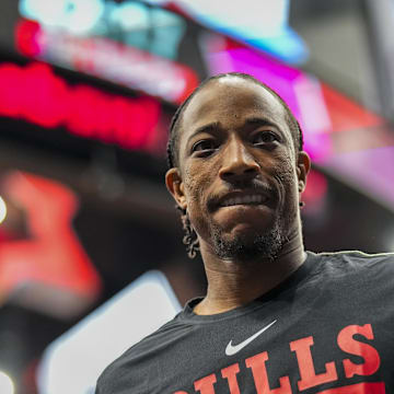 Chicago Bulls forward DeMar DeRozan (11) before playing the Toronto Raptors at Scotiabank Arena.