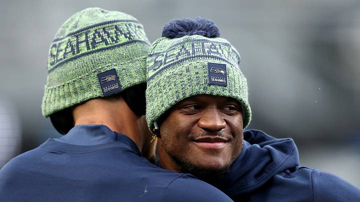 Kenneth Walker of the Seattle Seahawks