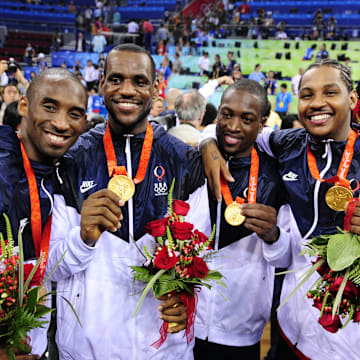 Bryant, James, Dwyane Wade, and Carmelo Anthony were key members of the '08 national team.