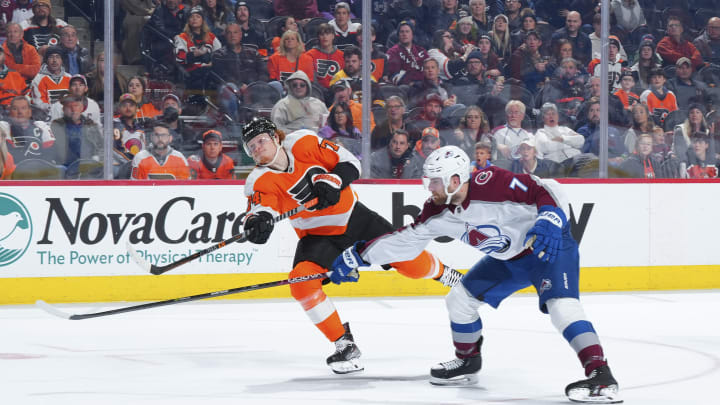 The Flyers and Avalanche will meet for the first time this season as each team finds themselves toward the top of the standings.