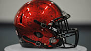 San Diego State Aztecs football helmet. 
