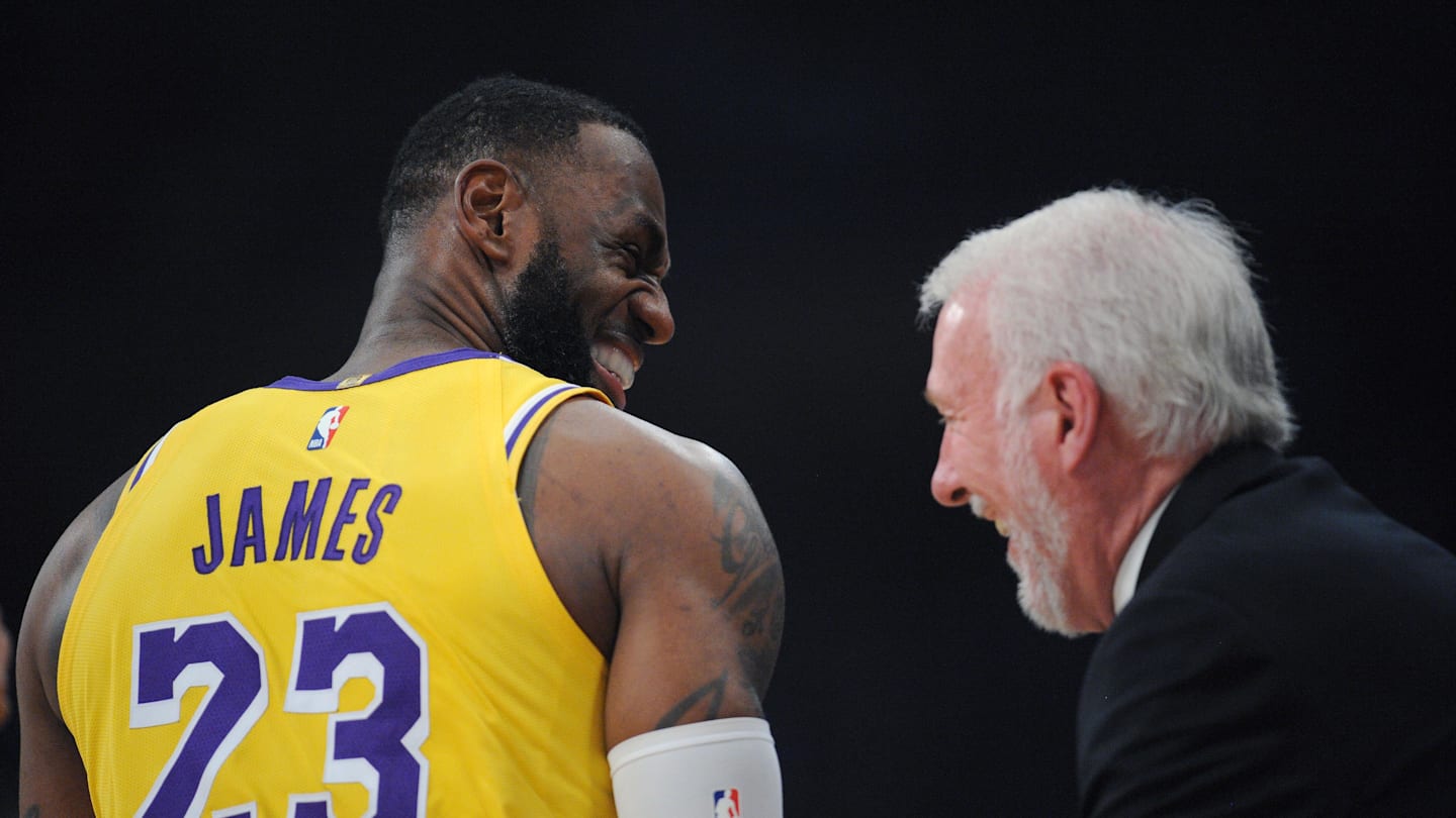LeBron James Honors Gregg Popovich Following Coaching Retirement