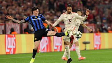Bayern Munich travel to Italy for the Champions League quarterfinals second leg against Inter Milan.