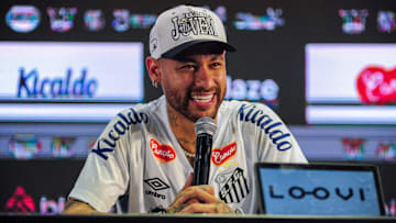 Santos Unveils Neymar As New Signing