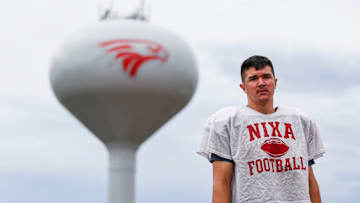 Nixa High School freshman Jackson Cantwell is a 6-foot-8 multi-sport athlete and has already scored a 33 on the ACT.

Tnixa Football00009