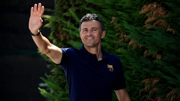 Luis Enrique asumió como entrenador del FC Barcelona en 2014 y se fue en 2017