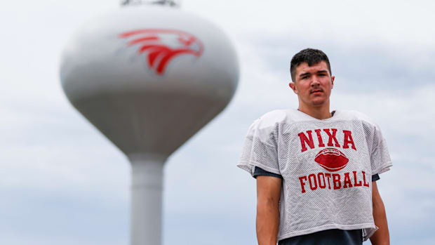 Nixa High School freshman Jackson Cantwell is a 6-foot-8 multi-sport athlete and has already scored a 33 on the ACT.Tnixa F