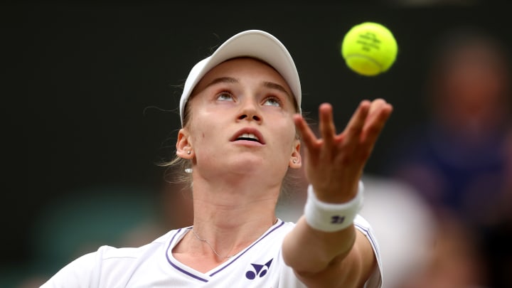 Elena Rybakina at Wimbledon 2024