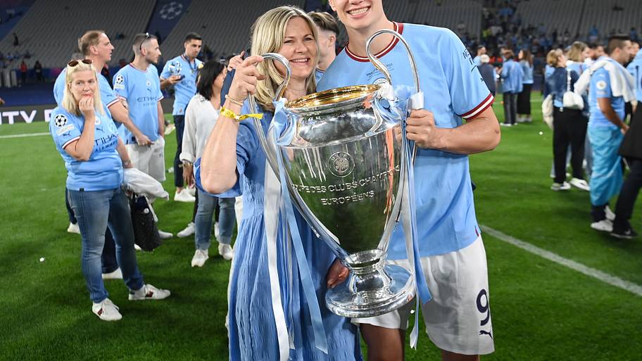 Erling Haaland, Gry Marita Braut
