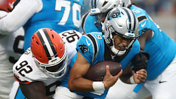 Sam Kamara: Cleveland Browns v Carolina Panthers - NFL Preseason 2025