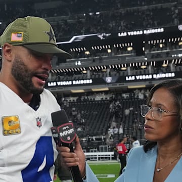 Cowboys quarterback Dak Prescott said it was a “blessing” to be able to play on the field.