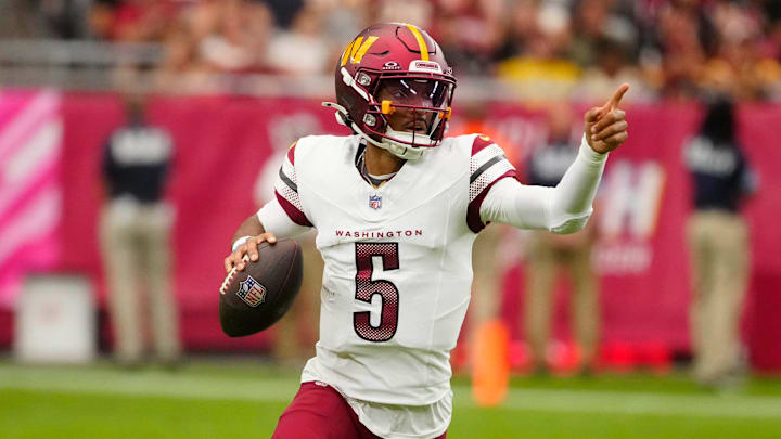 The Commanders are looking like this season’s worst-to-first team behind Jayden Daniels. The Commanders are looking like this season’s worst-to-first team behind Jayden Daniels.
