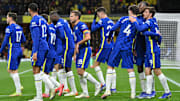 Chelsea celebrate on Wednesday night