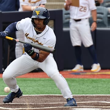 West Virginia outfielder Armani Guzman