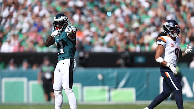 Philadelphia Eagles wide receiver AJ Brow