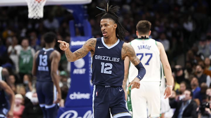 Memphis Grizzlies guard Ja Morant.