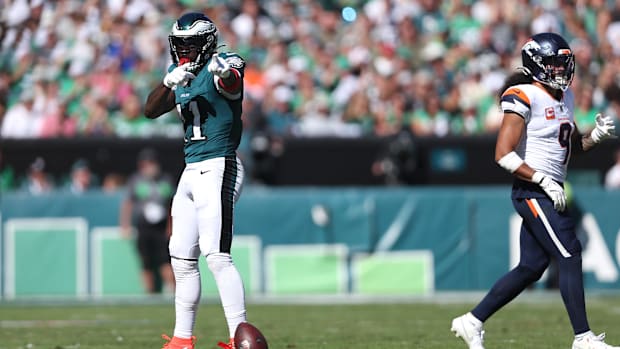 Philadelphia Eagles wide receiver A.J. Brown Player Props