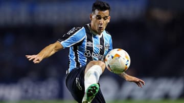 Cristaldo chegou ao Grêmio em janeiro de 2023 e tem 27 anos