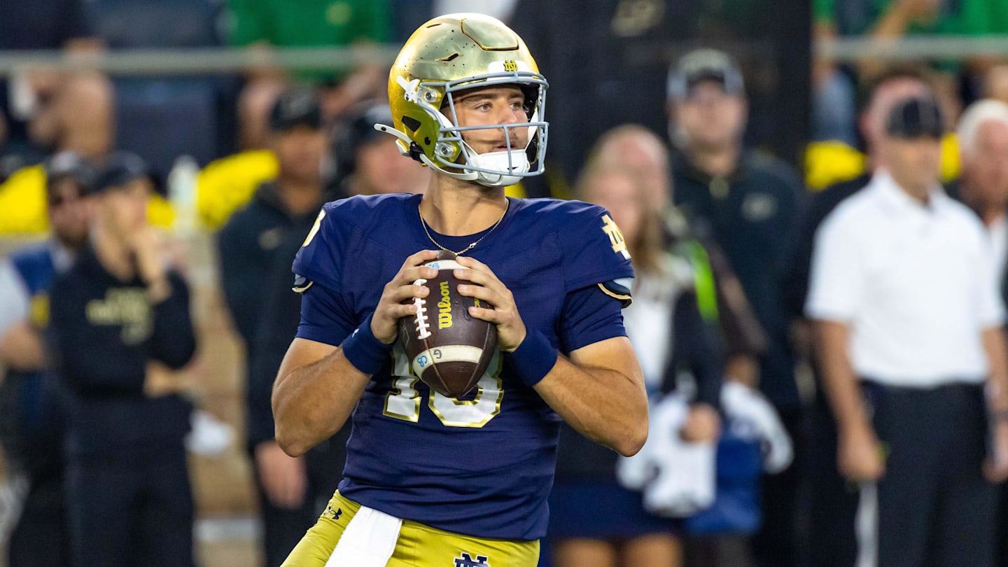 USC vs. Notre Dame score prediction by expert football model