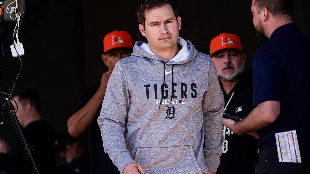 Detroit Tigers president of baseball operations Scott Harris.