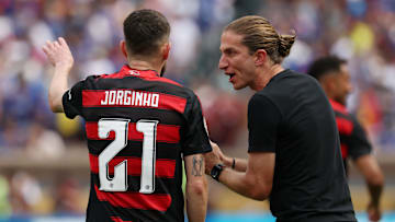 Jorginho postou mensagem de despedida para Filipe Luís