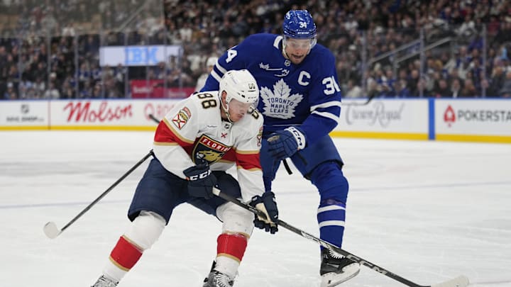 The Maple Leafs are home underdogs against the Panthers on Monday night. The Maple Leafs are home underdogs against the Panthers on Monday night.