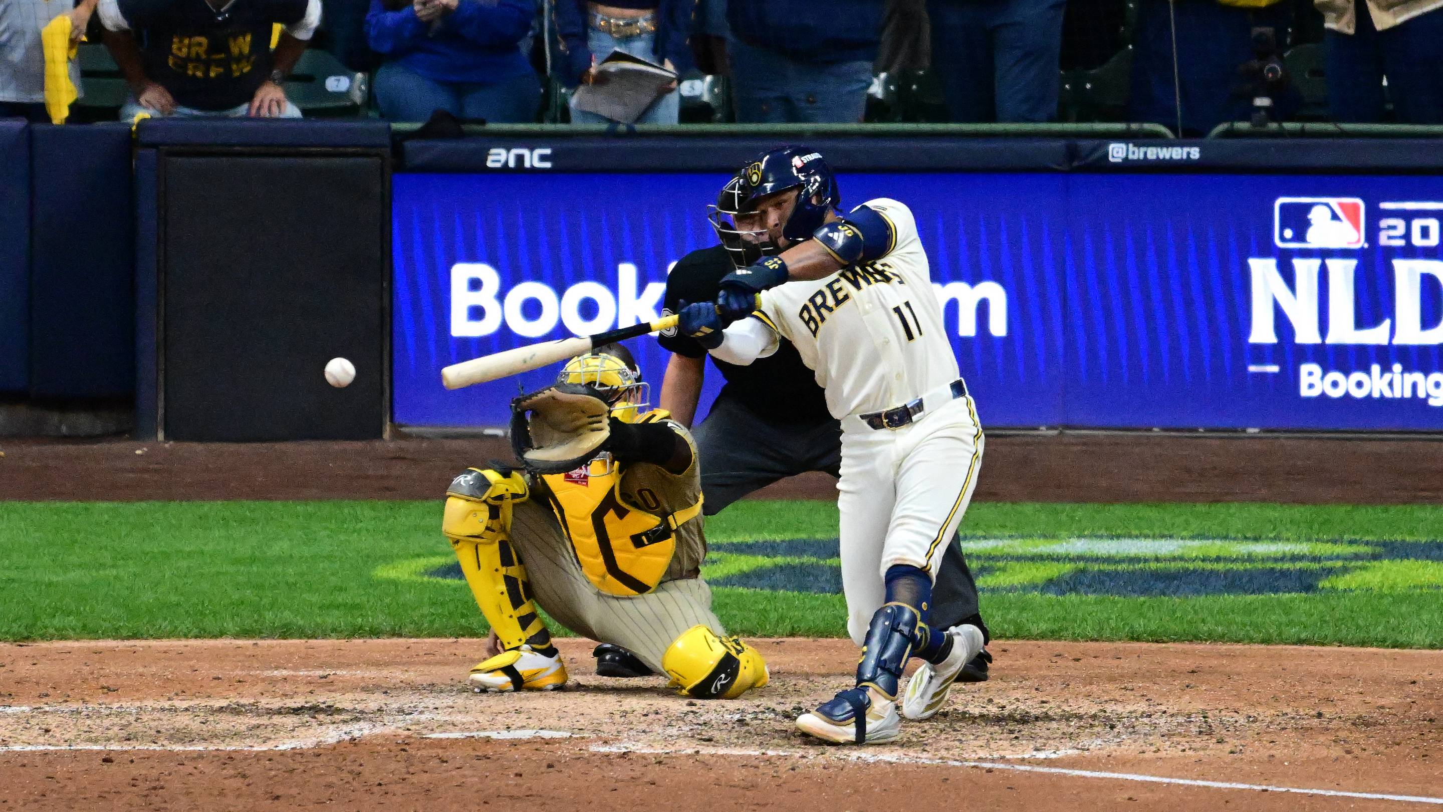 Jackson Chourio Walks off Mason Miller, Padres in Dramatic Finish to NLDS Game 2
