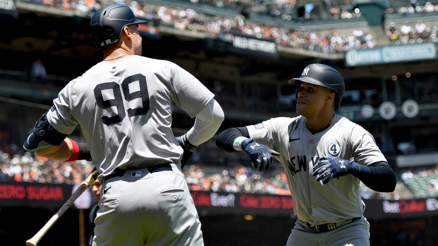 Yankees come back to sweep Giants on thunderous Juan Soto home run, Volpe heroics - Vimarsana News