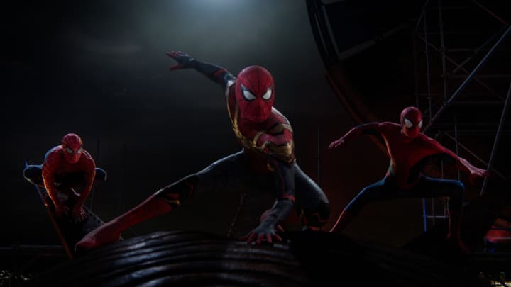 Spider-Man from the multiverse in Columbia Pictures SPIDER-MAN: NO WAY HOME.