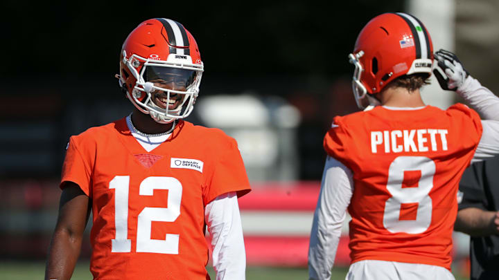 Shedeur Sanders remains down the Brown quarterback depth chart, but is embracing the importance of scout team reps. Shedeur Sanders remains down the Brown quarterback depth chart, but is embracing the importance of scout team reps.