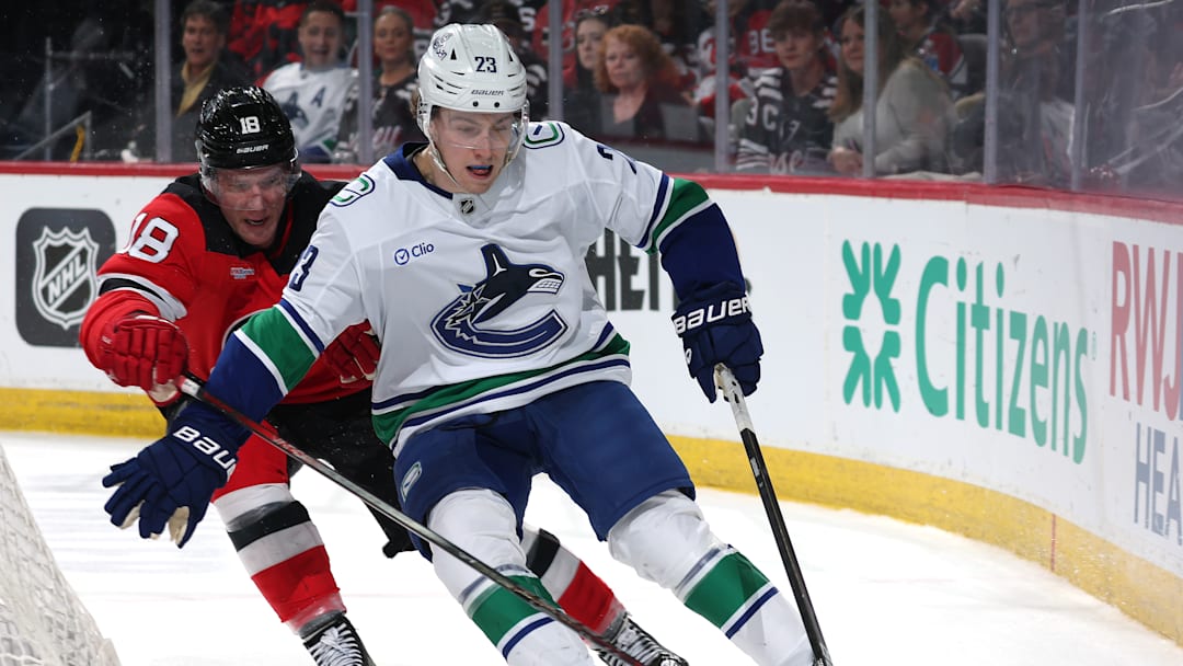 Vancouver Canucks v New Jersey Devils
