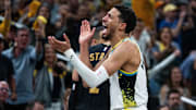 Indiana Pacers guard Tyrese Haliburton on May 11, 2025.