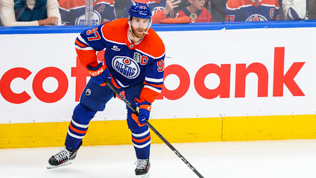 Edmonton Oilers forward Connor McDavid