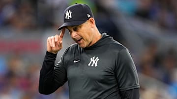 New York Yankees manager Aaron Boone