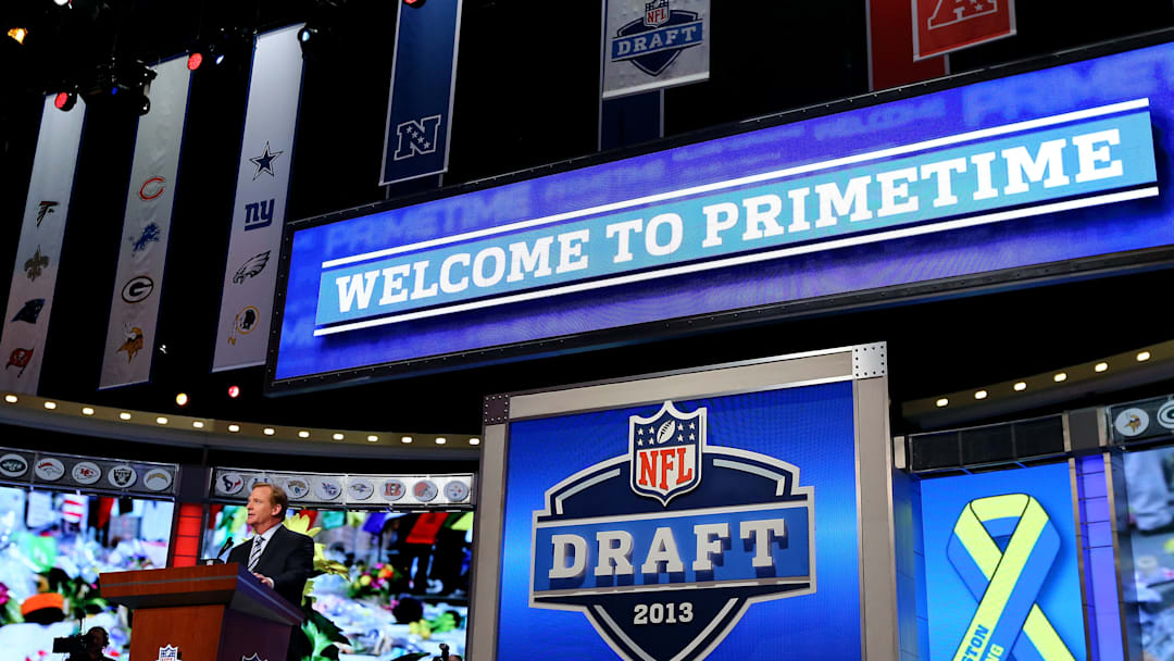 NFL Draft podium