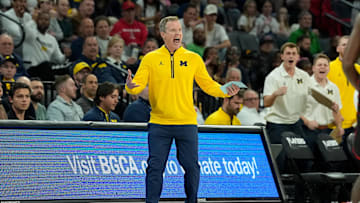 Michigan Wolverines head coach Dusty May