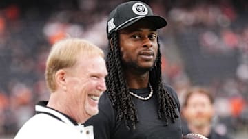 Davante Adams with Mark Davis.