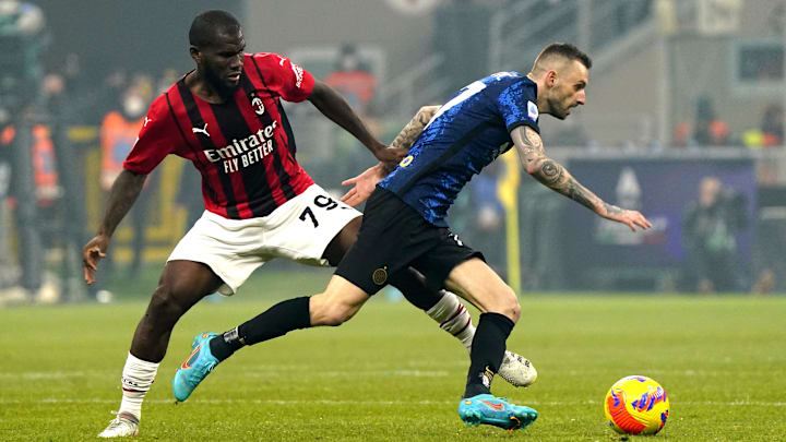 Marcelo Brozovic e Franck Kessié