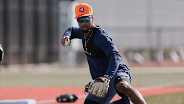 Houston Astros infielder Brice Matthews