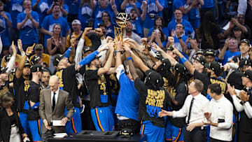 Oklahoma City Thunder wins the NBA Finals